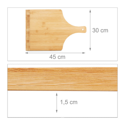 Bamboo pizza shovel