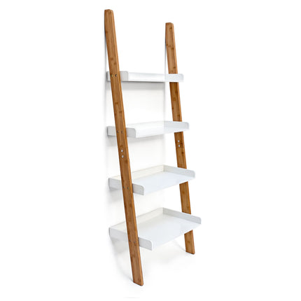 Bamboo step shelf