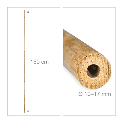Bambusstäbe 150 cm