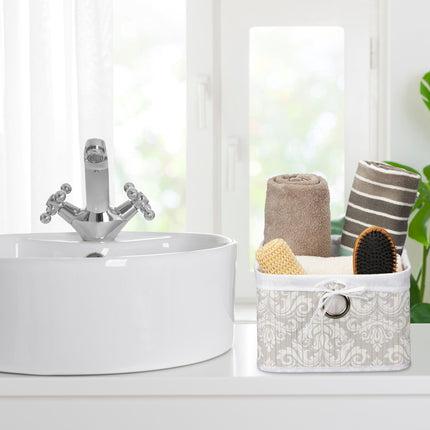 Panier de rangement en bambou