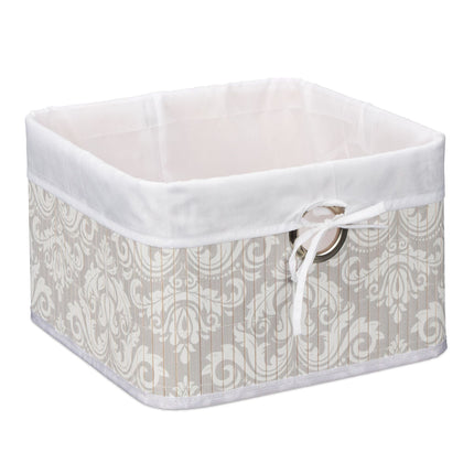 Panier de rangement en bambou