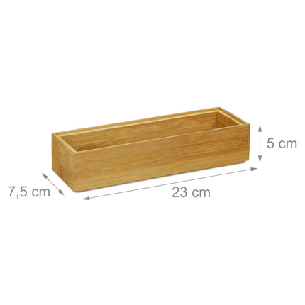 Bamboo storage box