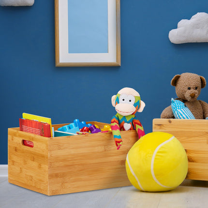 Bamboo storage box