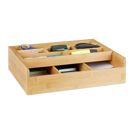Boîte de rangement en bambou