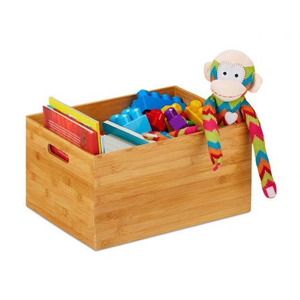 Bamboo storage box