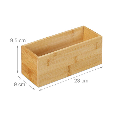 Bambusový úložný box