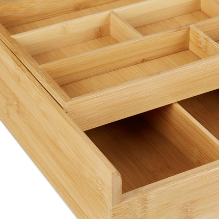 Boîte de rangement en bambou
