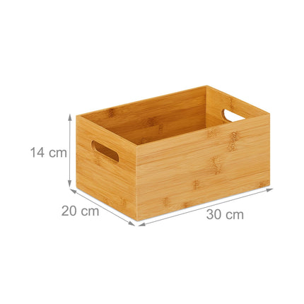 Aufbewahrungsbox aus Bambus