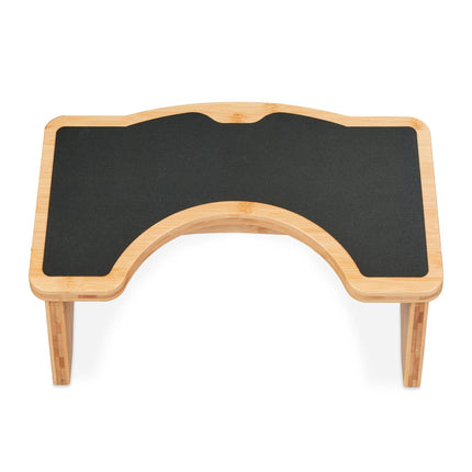 Bamboo toilet seat