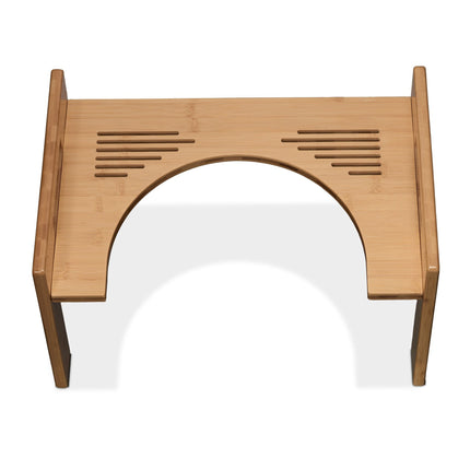 Bamboo toilet seat
