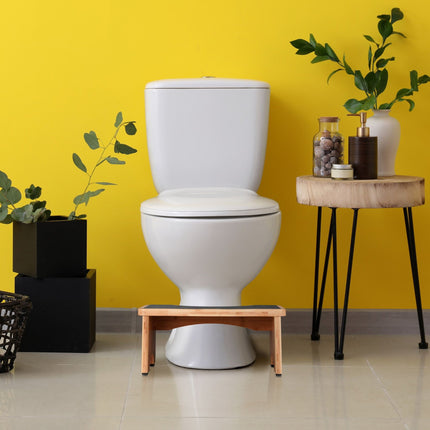Bamboo toilet seat