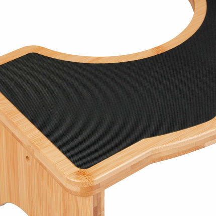 Bamboo toilet seat