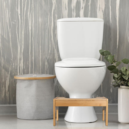 Bamboo toilet seat