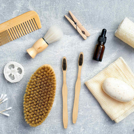 Bamboo toothbrushes 24-pack