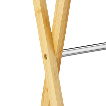 Bamboo towel rack