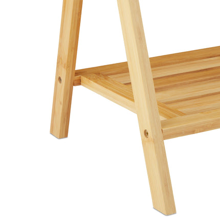 Bamboo towel rack