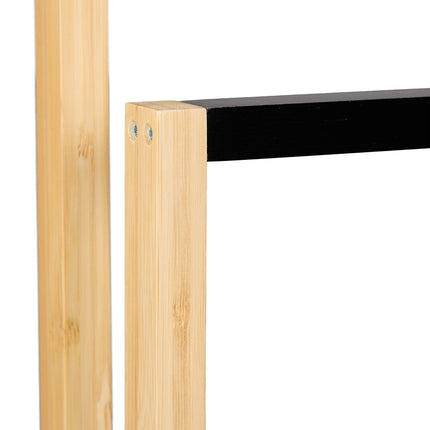 Bamboo towel rail