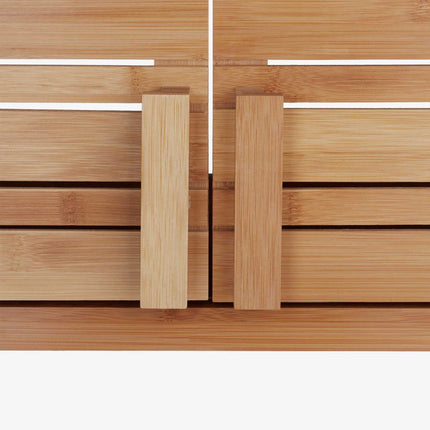 Bamboo wall cabinet