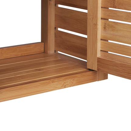 Bamboo wall cabinet