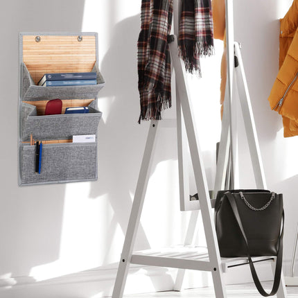 Bamboo wall holder for office and hall