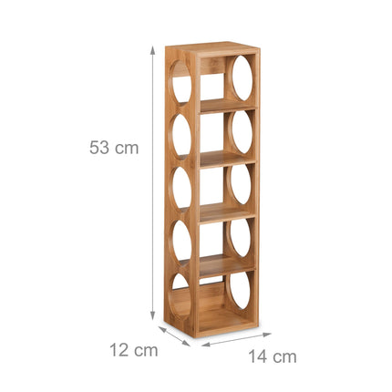 Bambus-Weinregal - 2er-Set