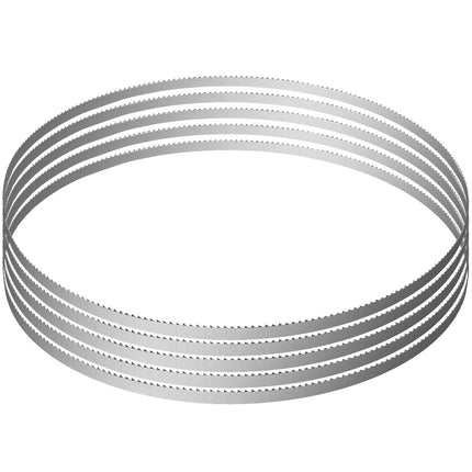 Band Saw Blade, 65 Inch Carbon Steel, 5-Pack