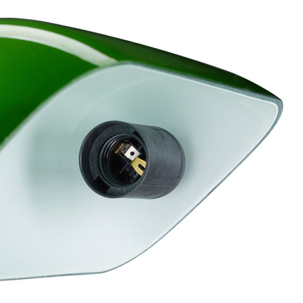 Bankerlampe mit Greenscreen