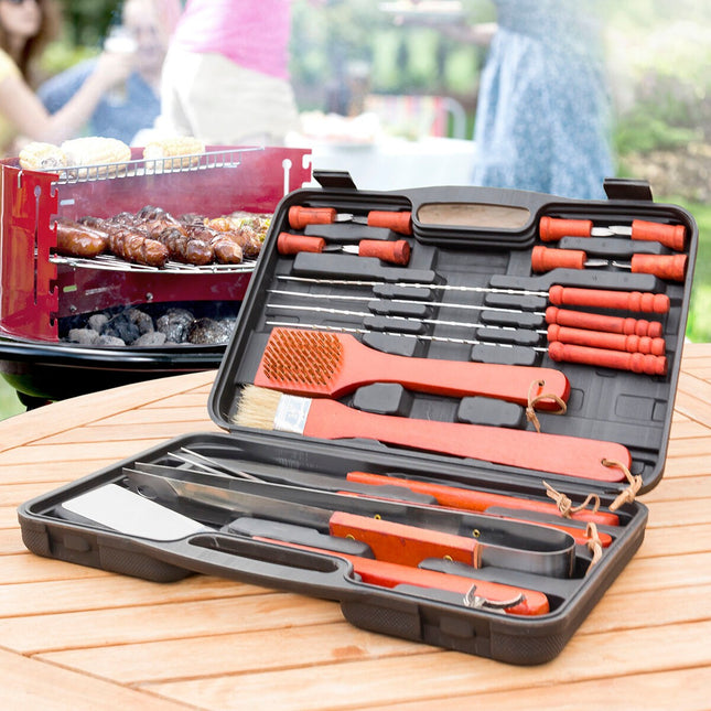 Grillkoffer Barbecase InnovaGoods 18-teilig