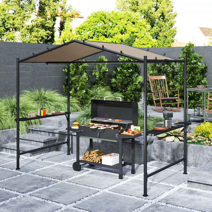 BBQ Gazebo – Waterproof, flame retardant, steel