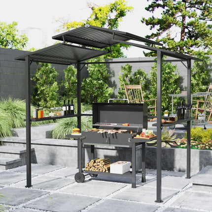 Wasserdichter Grillpavillon mit UV-Schutz - 250x160x250cm
