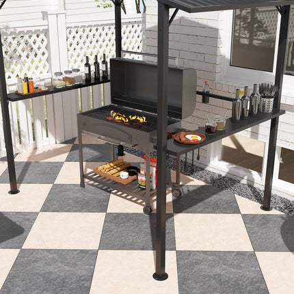 Wasserdichter Grillpavillon mit UV-Schutz - 250x160x250cm