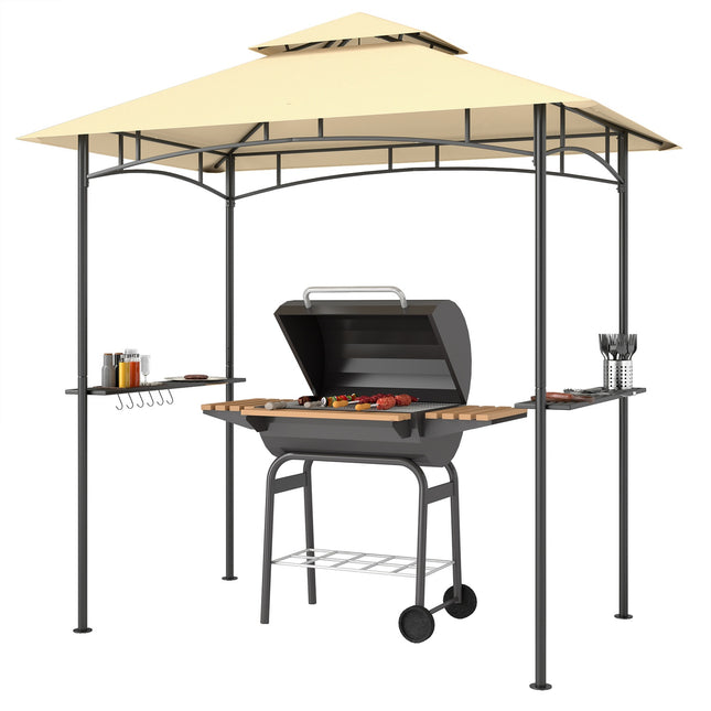 Grillpavillon, wasserabweisend, feuerhemmend, 240x150x258cm