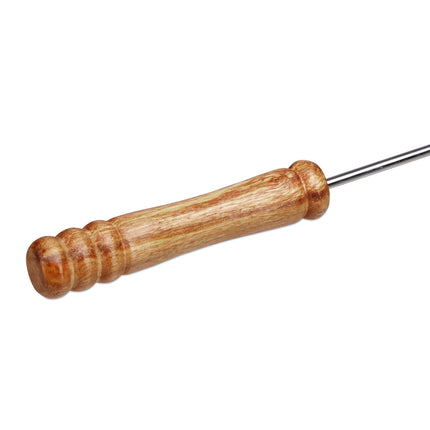 Barbecue skewers extra long set of 6
