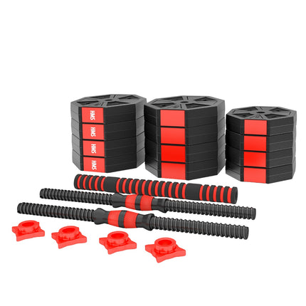 Langhantel- und Kurzhantel-Set, Komposit, 30 kg