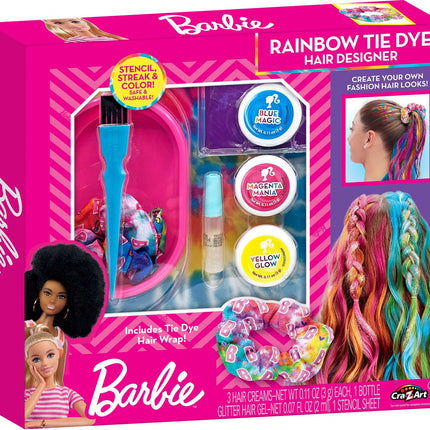Barbie Haar-Designer-Set Regenbogen-Batik
