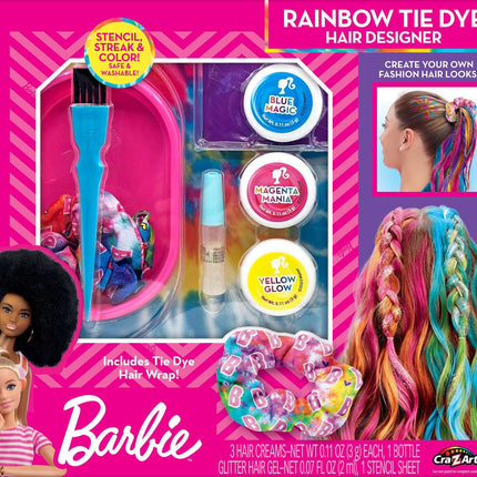 Barbie Haar-Designer-Set Regenbogen-Batik