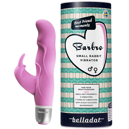 Barbro kleiner Rabbit-Vibrator rosa