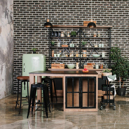 Bar stool industrial high