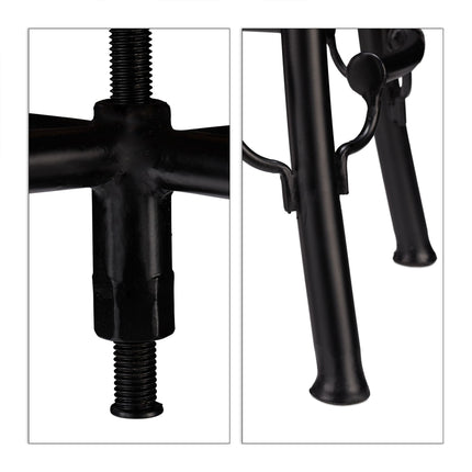 Bar stool industrial high