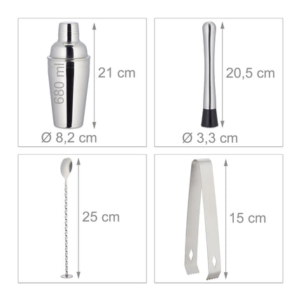 Bartender kit in 11 parts