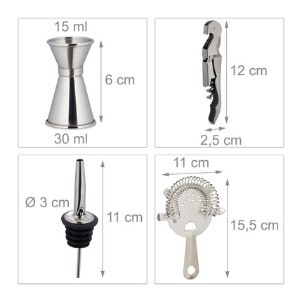 Bartender kit in 11 parts