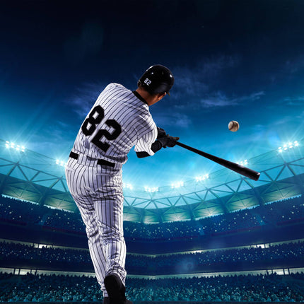 Baseballschläger Aluminium Schwarz