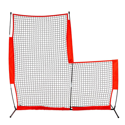 Baseball Softball L Screen 7x7 Ft Pitcher Protector Net
