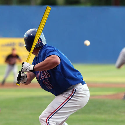Batte de baseball en aluminium doré