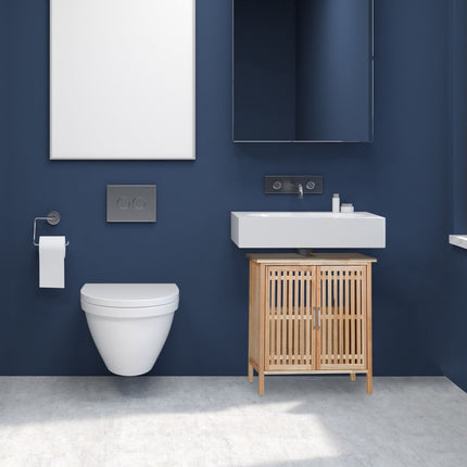 Meuble bas pour lavabo sur pied