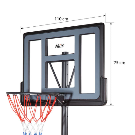 Basketball Hoop, Adjustable Height, Indoor/Outdoor