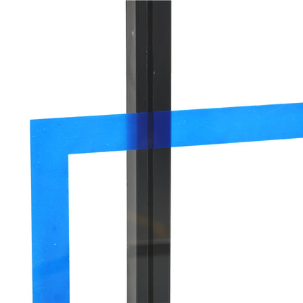 Wandmontierter Outdoor-Basketballkorb, Stahl, 113x61x73 cm
