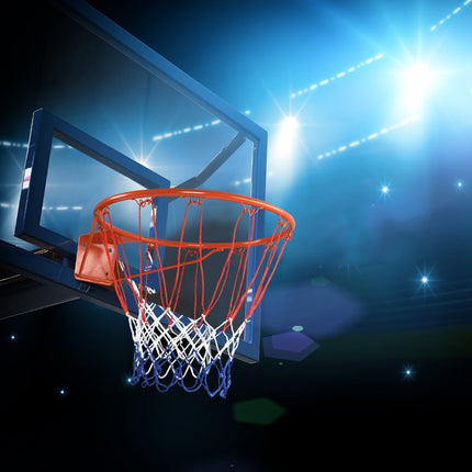 Basketballkorb Wandmontierter Basketballkorb Professioneller Dunking-Basketballkorb für den Innen- und Außenbereich Orange-Rot