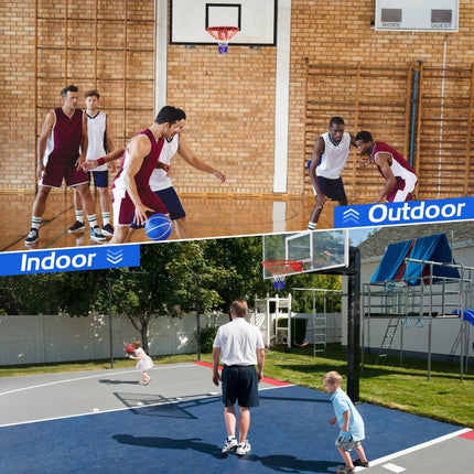 Basketball Hoop with Weatherproof Steel Frame, 45 cm