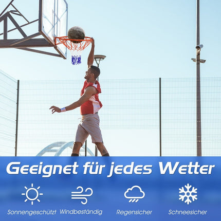 Basketball Hoop with Weatherproof Steel Frame, 45 cm